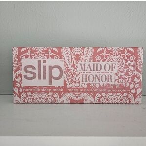 NWT Slip Silk Sleep Mask- Maid Of Honor